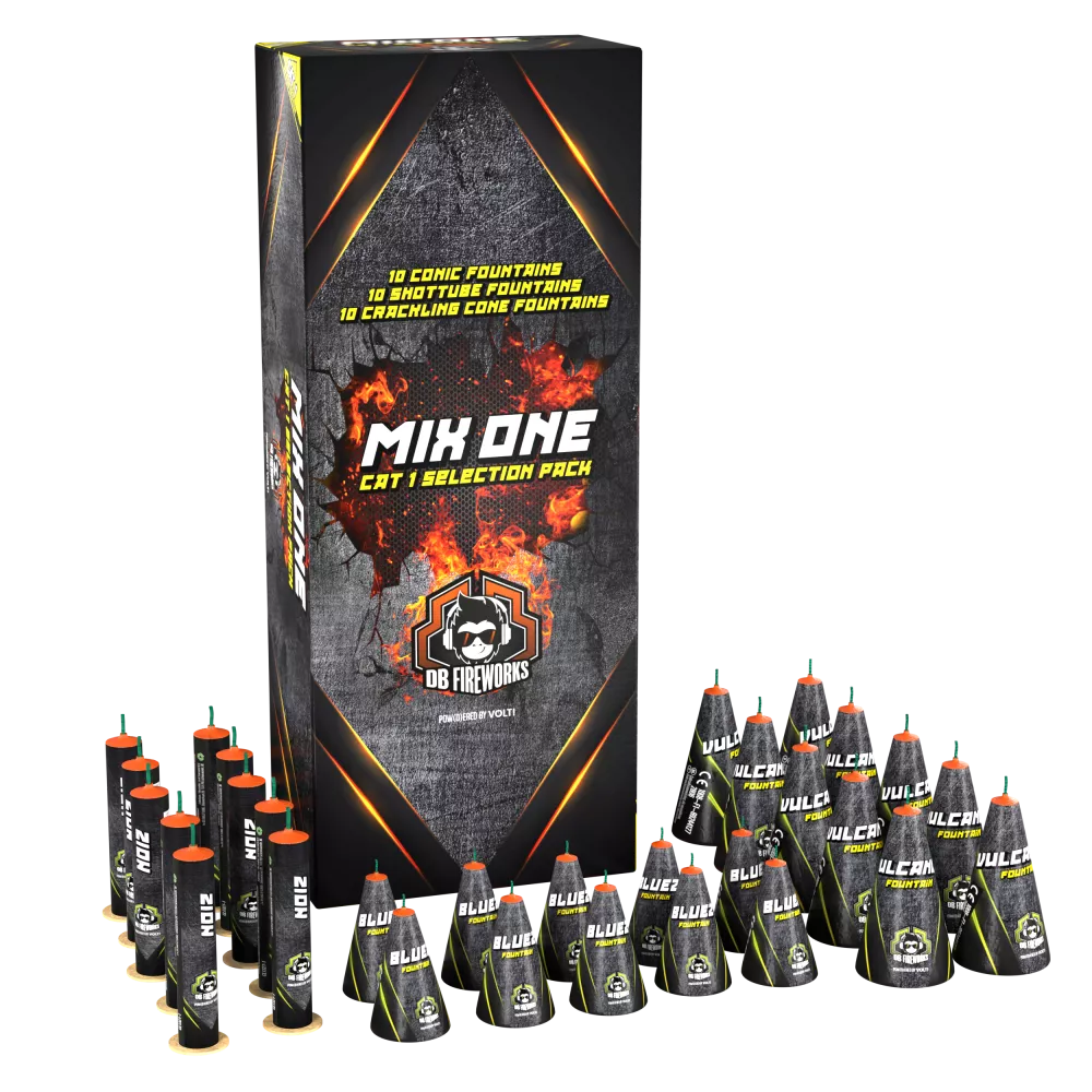 Mix One - Cat 1 - Selection Pack - HBL Fireworks