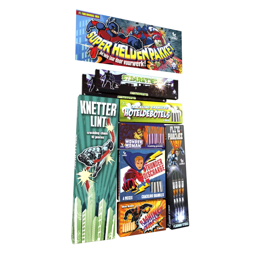Super Hero Pack - HBL Fireworks