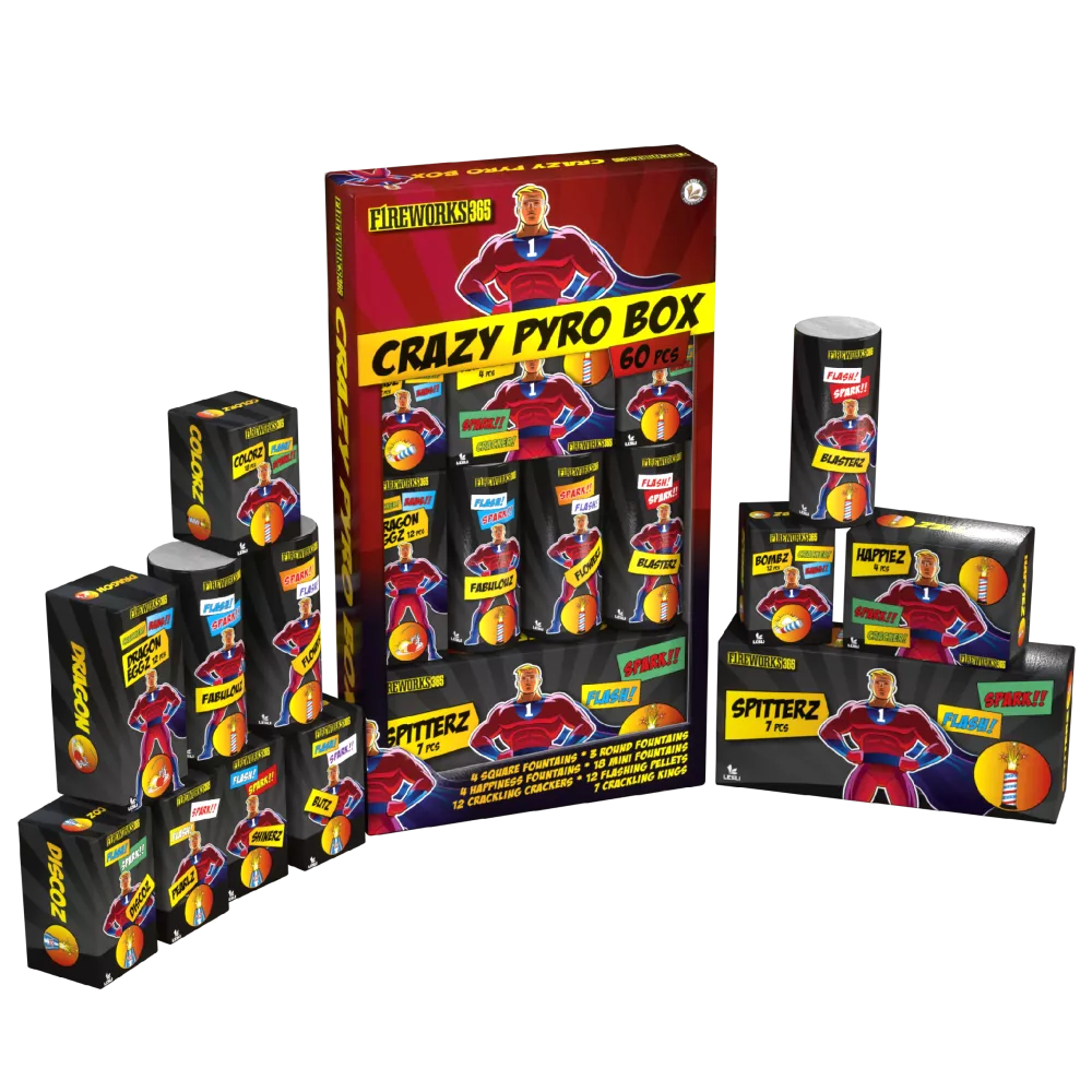 Crazy Pyro Box - HBL Fireworks