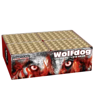 Wolfdog - 130 Shots - 25MM - HBL Fireworks