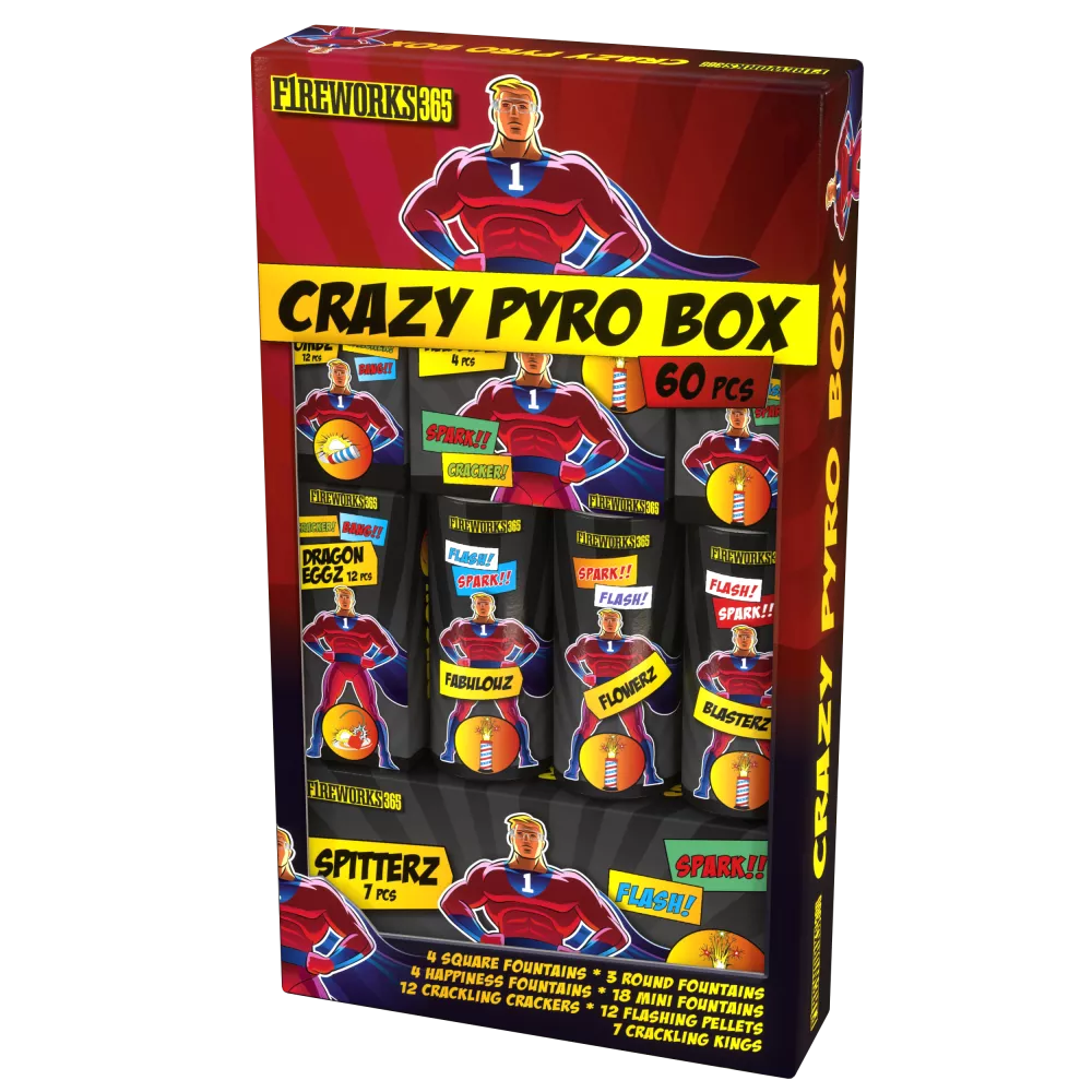 Crazy Pyro Box - HBL Fireworks