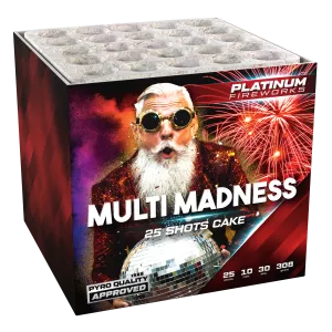 Multi Madness - 25 Shots - 25mm - HBL Fireworks