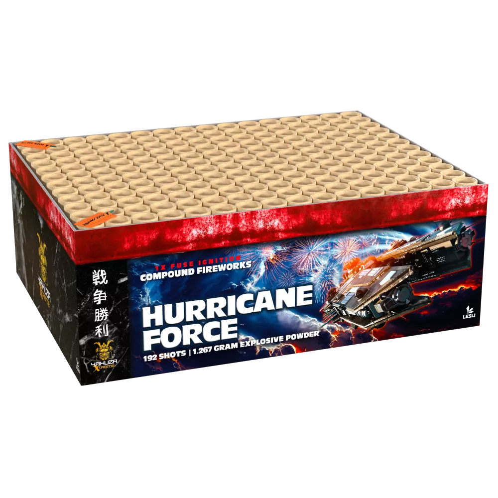 Huricane Force - 192 shots - 20mm - HBL Fireworks