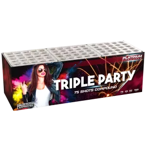 Triple Party - 75 Shots - 20mm - HBL Fireworks