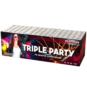 Triple Party - 75 Shots - 20mm - HBL Fireworks