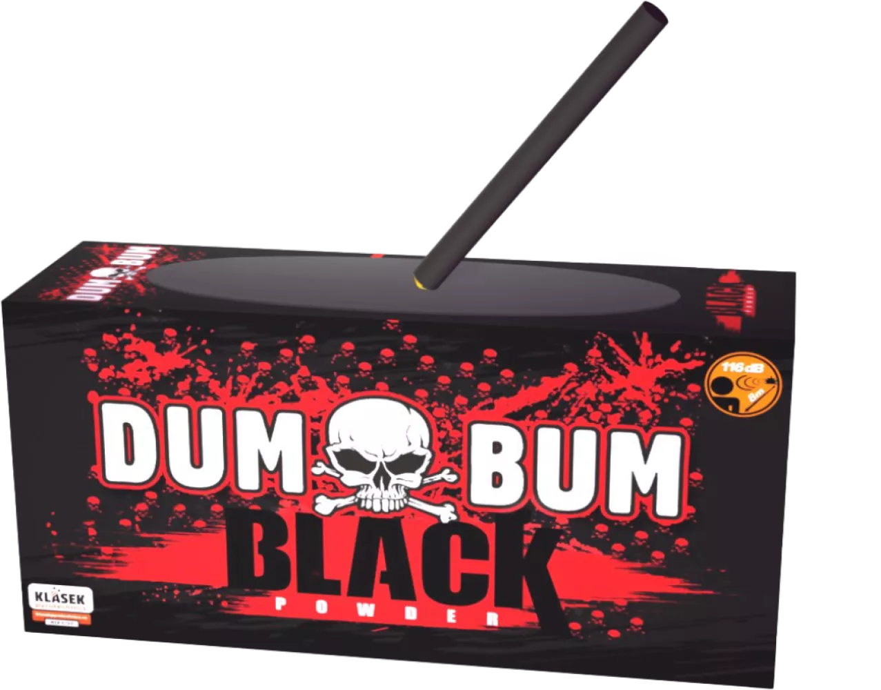 Dumbum Black Pirat (Reibkopfknaller) 50St - HBL Fireworks