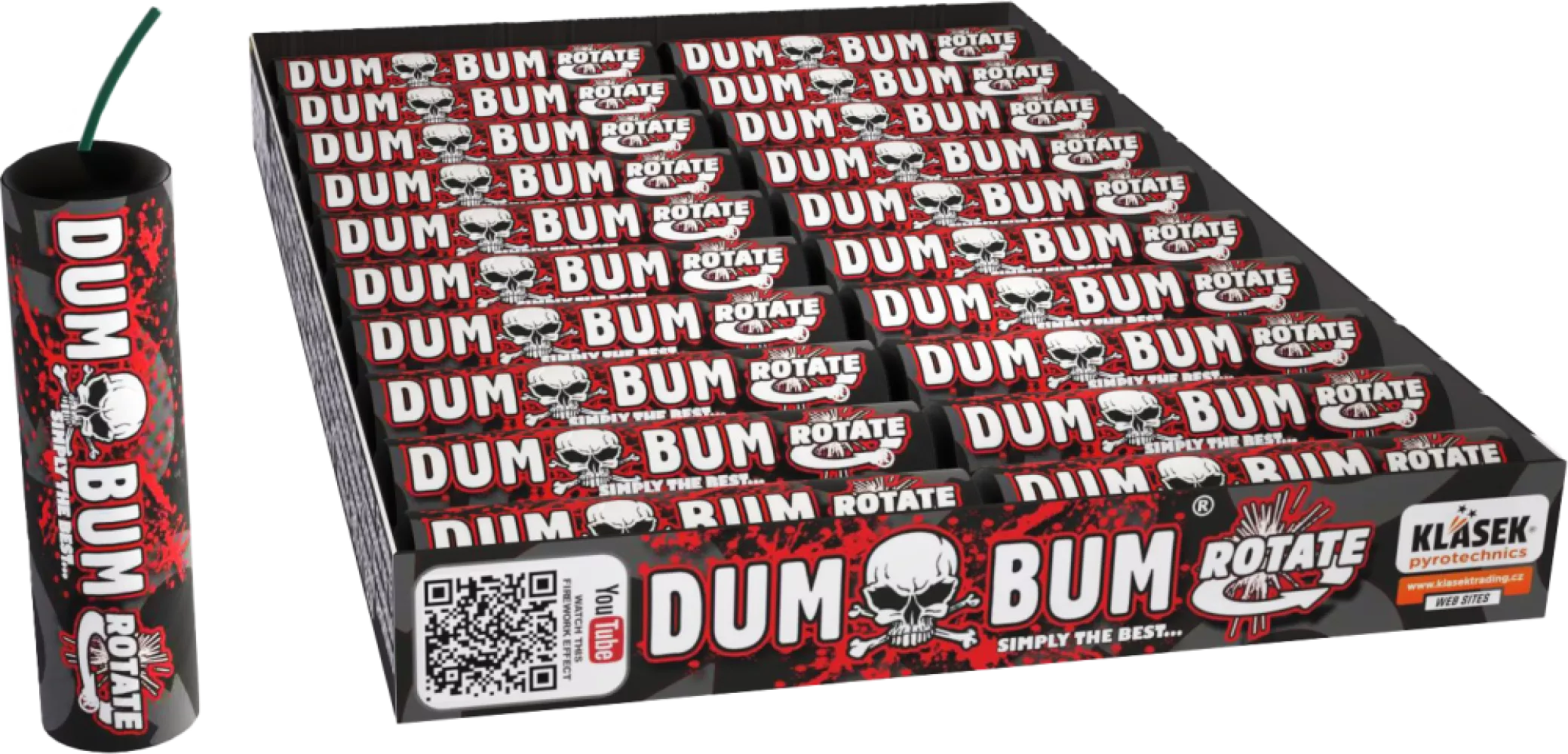 Dumbum Rotate 20St - HBL Fireworks