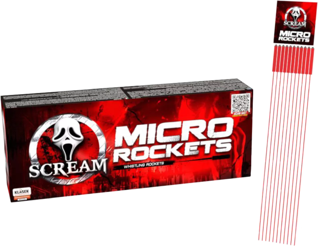 Scream Rocket Micro 144St. - HBL Fireworks