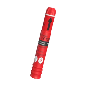 Rote Handfackel - HBL Fireworks