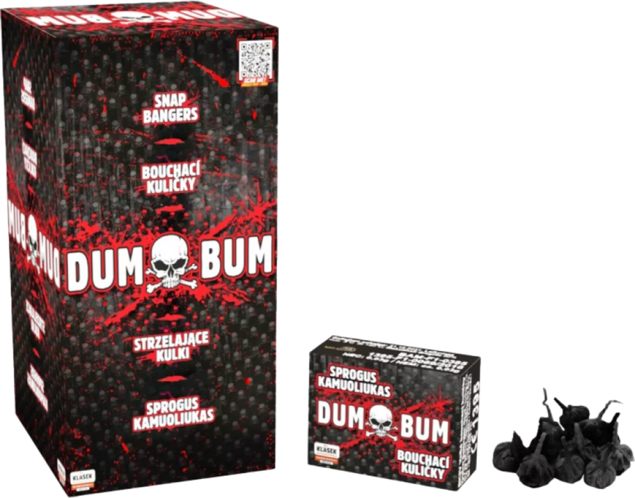 Dumbum Knalerwt - Combipack 50Pakjes a 20 - HBL Fireworks