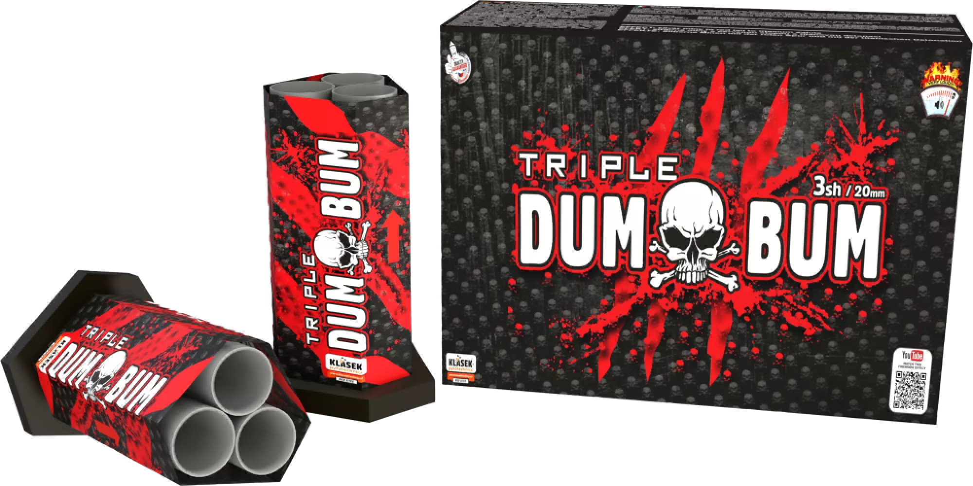 Dumbum Triple 3St - HBL Fireworks