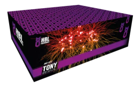 Tony - 240 Shots - 25MM - FVZ Shape - HBL Fireworks