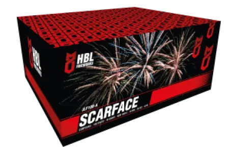 Scarface - 108 Shots - 30MM - W Shape - HBL Fireworks