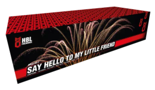 Say Hello To My Little Friend - 140 Shots - 25/30mm - FVZ Shape - HBL Fireworks