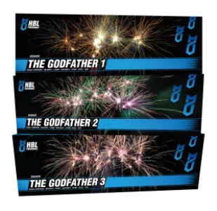 MONSTERCOMPOUND: The Godfather Complete - 600 Shots - 30MM - HBL Fireworks