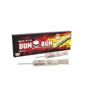 Dumbum Big F2 Black Butterfly 10St - HBL Fireworks