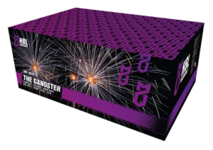 The Gangster - 100 Shots - 30MM - Mixed Shape - HBL Fireworks