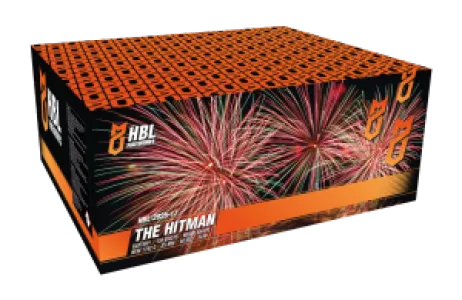 The Hitman - 136 Shots - 25MM - Mixed Shape - HBL Fireworks