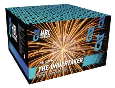 The Undertaker - 100 Shots - 30MM - I-Shape - HBL Fireworks