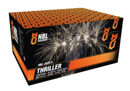 Thriller - 80 Shots - 30MM - Mixed Shape - HBL Fireworks