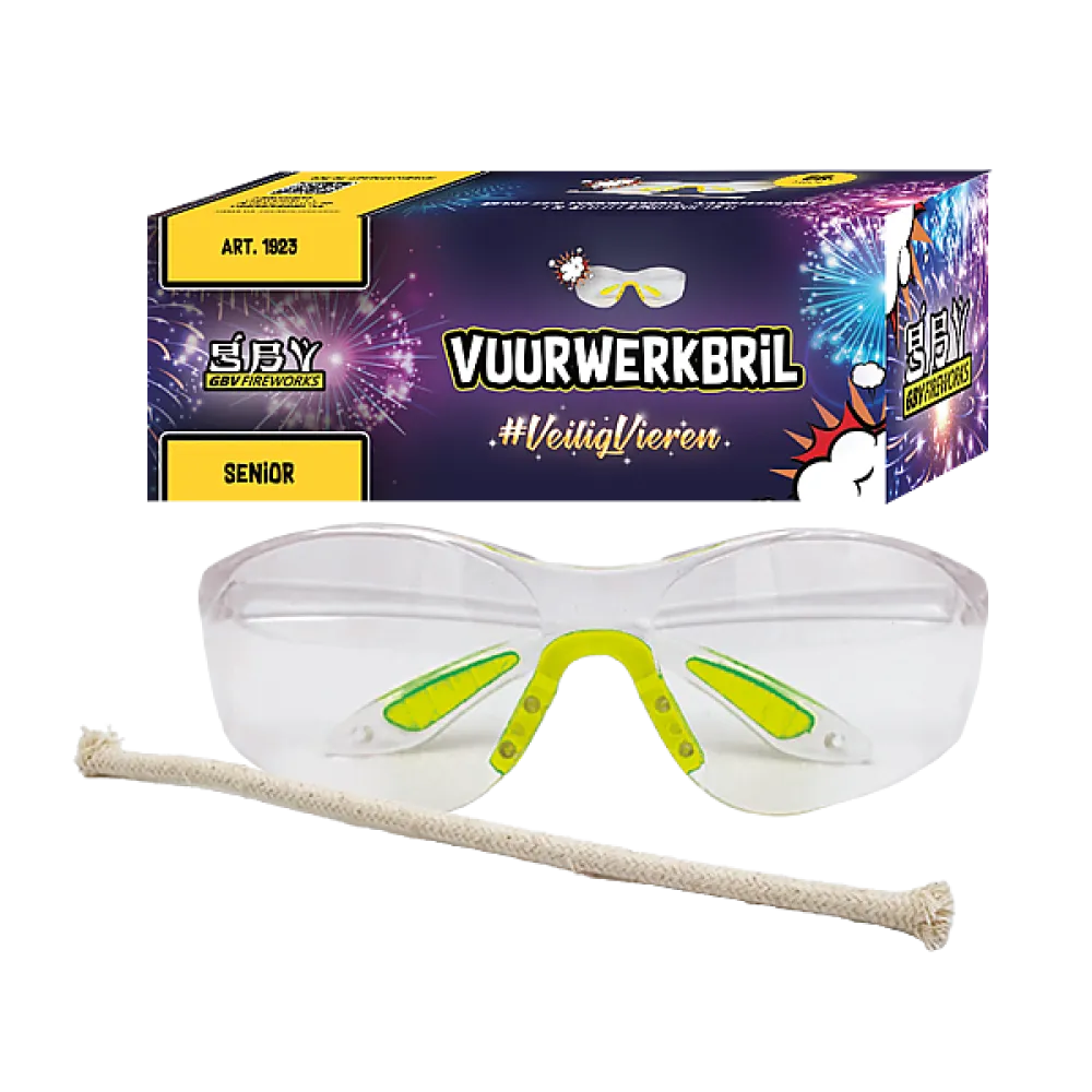 Vuurwerkbril + Lont Senior - HBL Fireworks