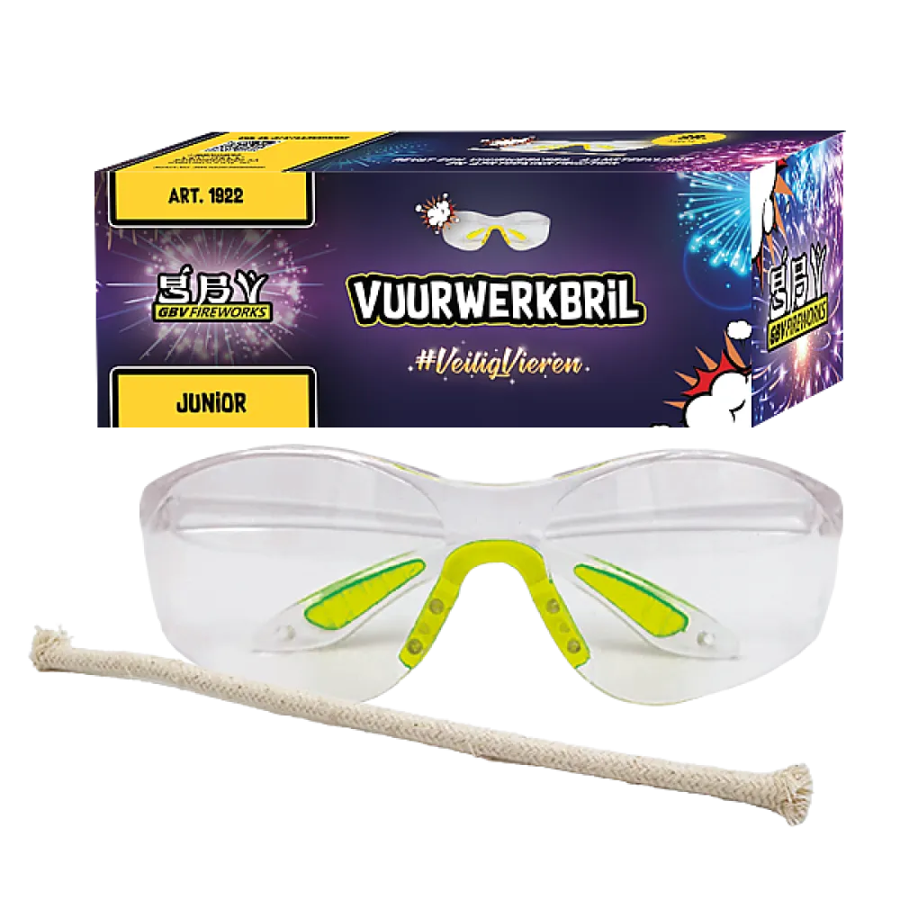 Vuurwerkbril + Lont Junior - HBL Fireworks