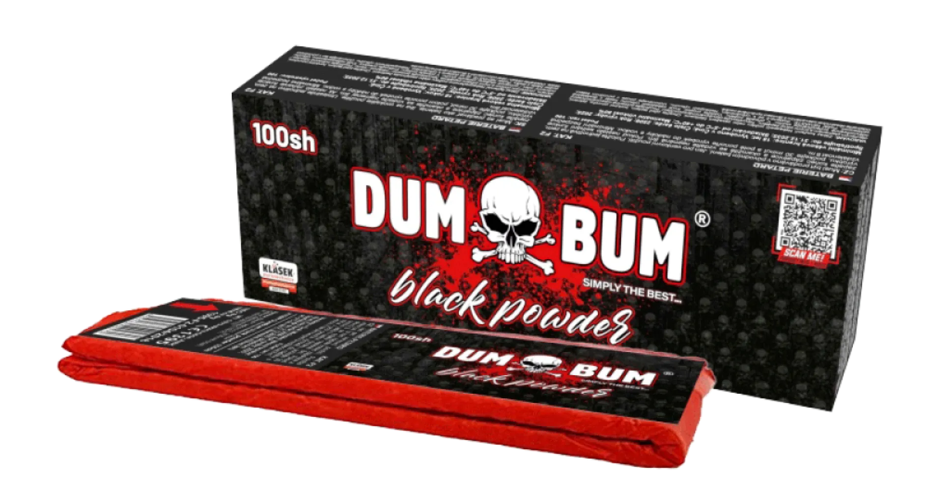 DumBum Black Powder 100Sh. - HBL Fireworks